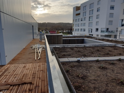 Etanchéité d&#039;une crèche à Poissy